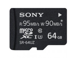 Sony SR-UZA-Series 95MB/s microSDXC UHS-I 64GB  Sony SR-UZA-Series 95MB/s microSDXC UHS-I 64GB